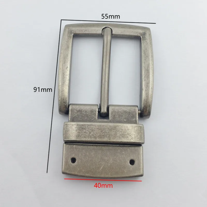 40mm Men and women Belt Buckle, Metal Buckle with Pin, Fashion Jeans, Belt Buckle for 38mm-40mm, DIY Leather Accessories