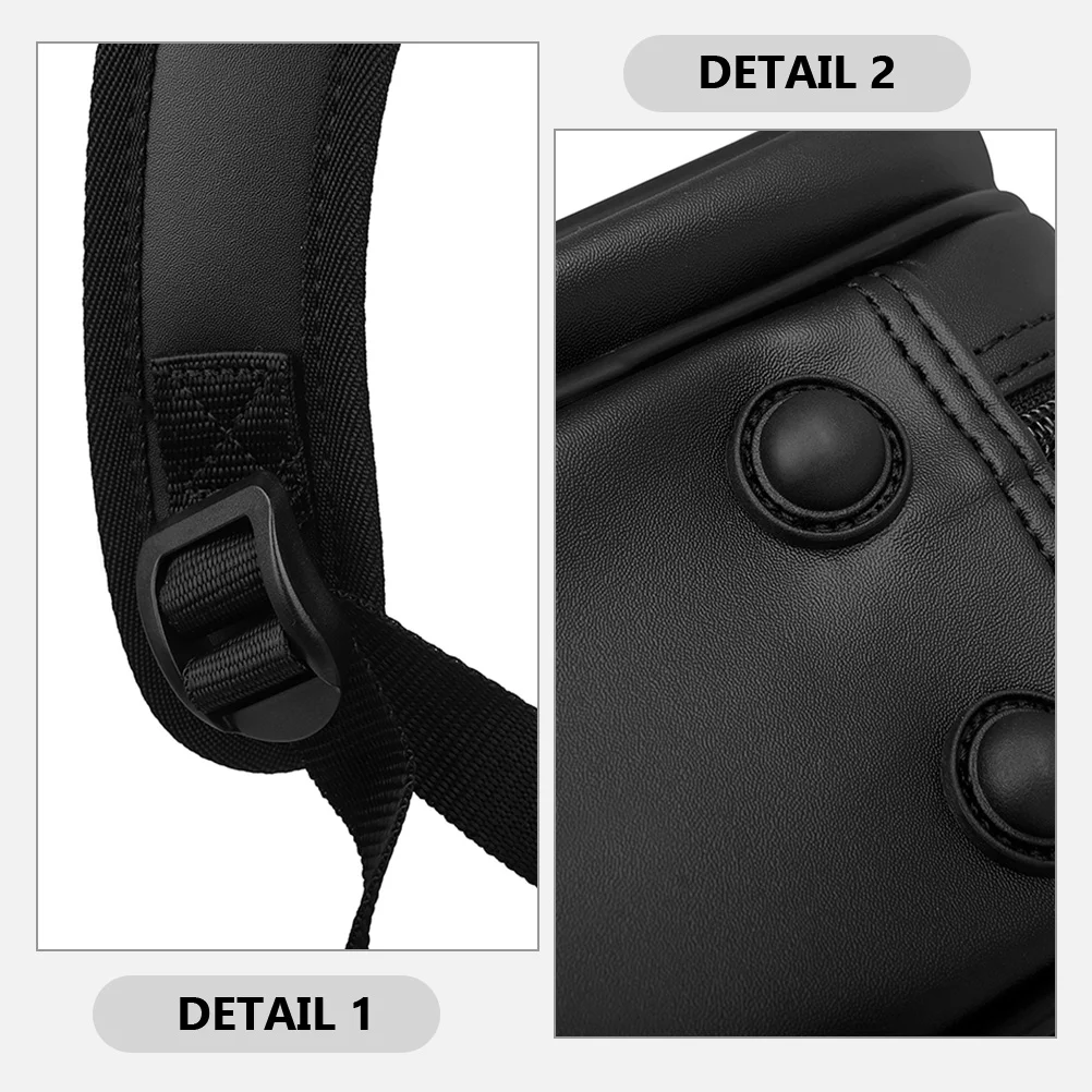 Clarinet Backpack Containers Pu Backpacks Pouch Instrument for Case with Zipper Square Box Music