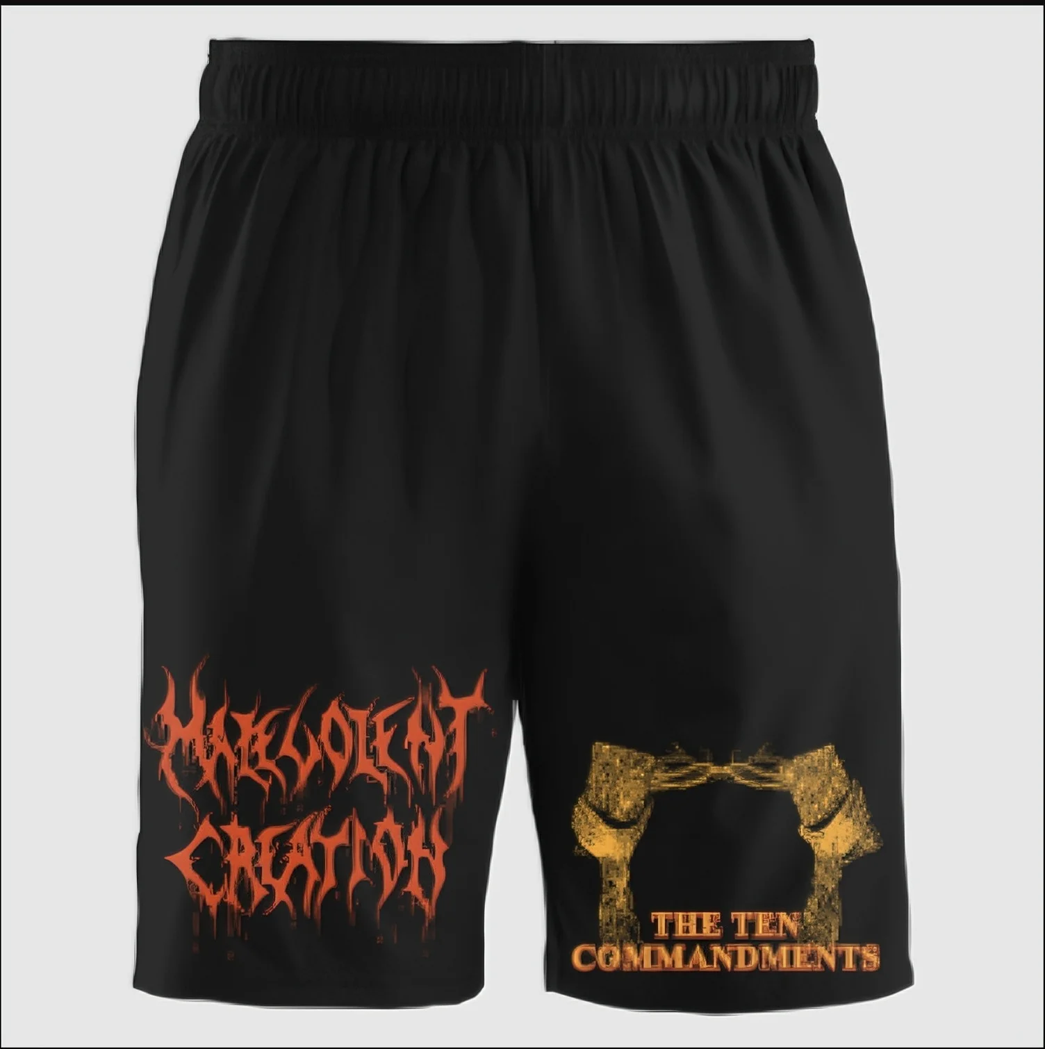 Pantaloncini da uomo e stampe retrò di rock band sui pantaloni sportivi ad asciugatura rapida da uomo primaverili ed estivi