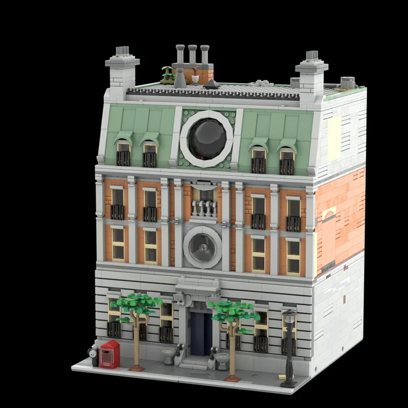 

2892PCS MOC Doctor Stranges Sanctum Sanctorum Opening Modular Building Premium DIY Model Building Blocks Birthday Toys Gift