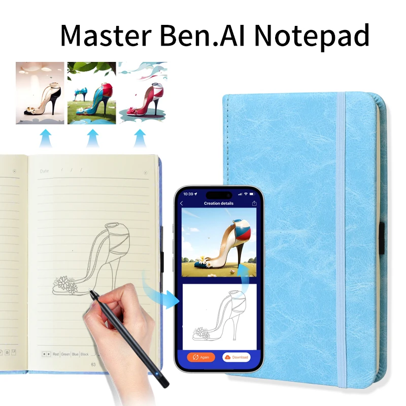 notebook-intelligente-con-schermo-in-carta-blocco-note-con-sincronizzazione-in-tempo-reale-notebook-ai-con-penna-intelligente