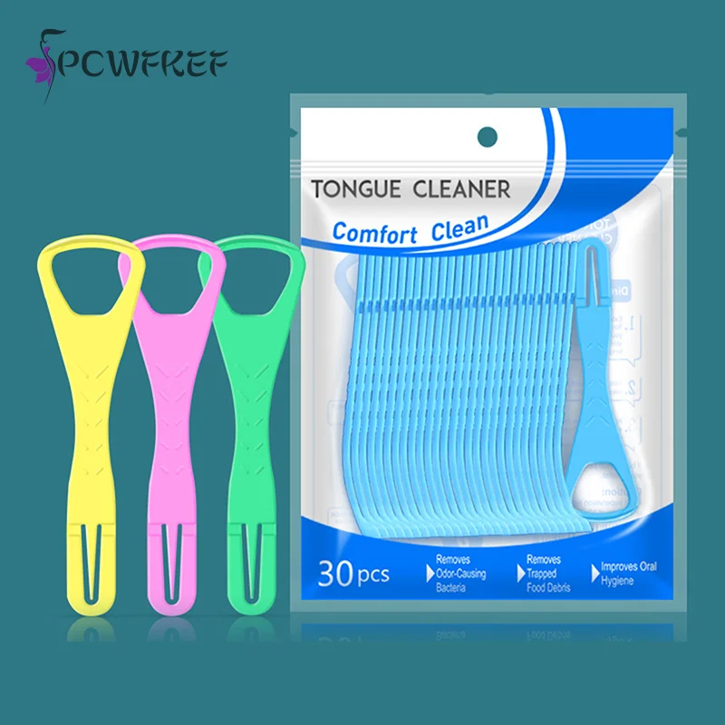 

Tongue Scraper For Adult Disposable Tongue Cleaning Tool Plastic Mouth Scraper Travel Convenient Oral Hygiene Care Appliances