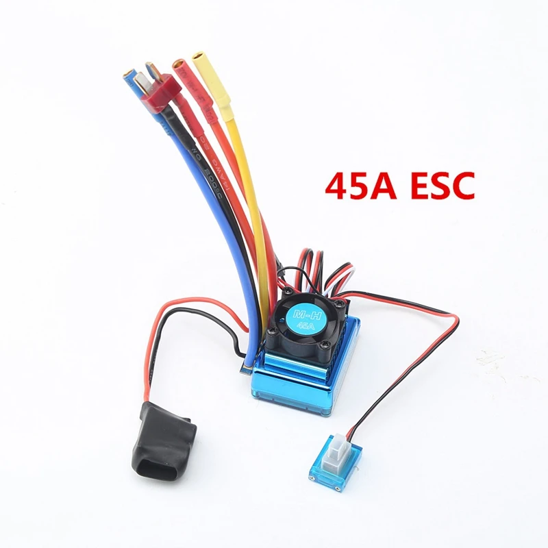 3650 2300KV Brushless Motor & With ESC &Heat Sink Cover Combo For 1:8/1:10 HSP HPI Wltoys RC Car RC Boat Part