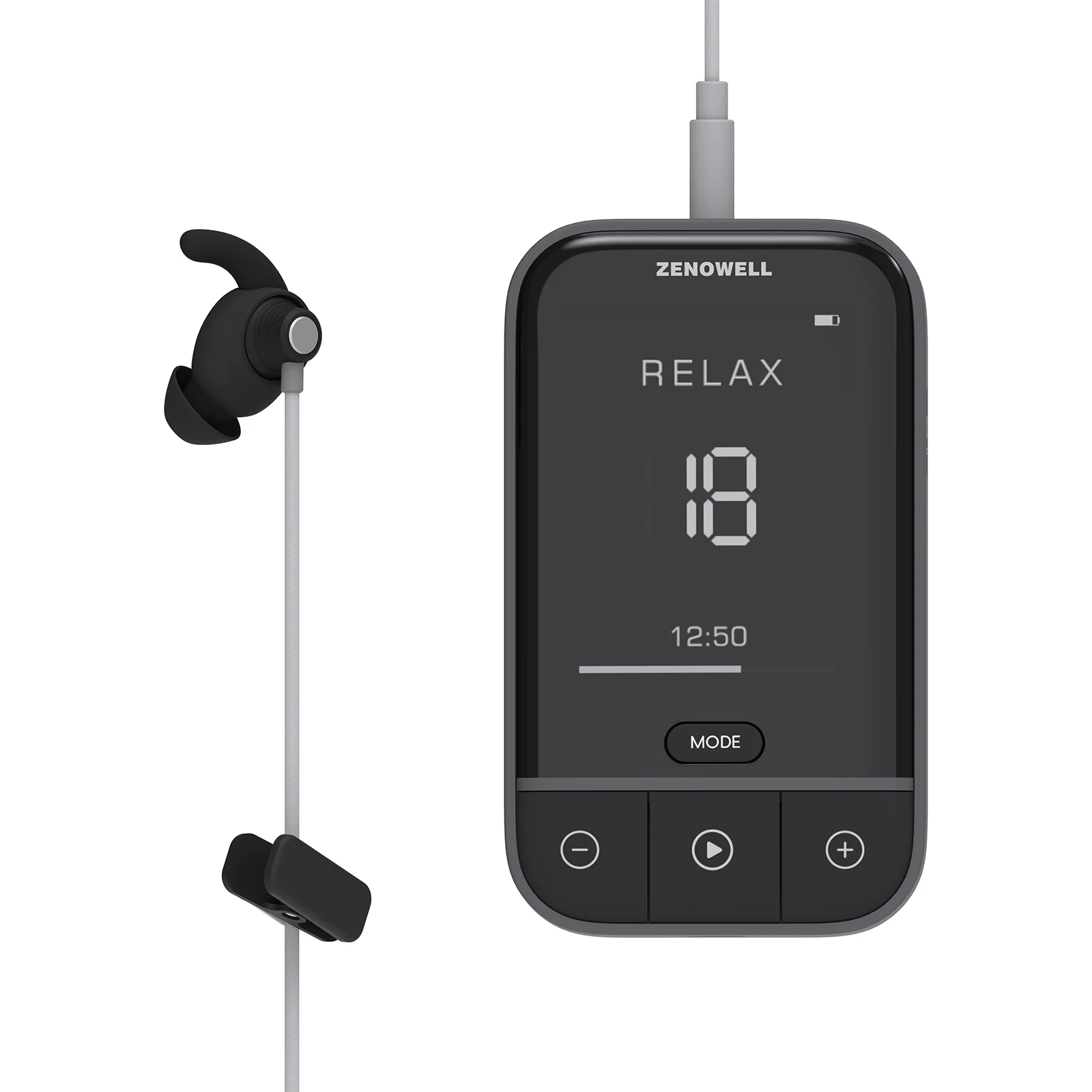 

ZenoWell Sleep Aid Device,Vagus Nerve Stimulator for Anxiety/Sleep/Relaxation/Focus and Long Term Stress Resilience