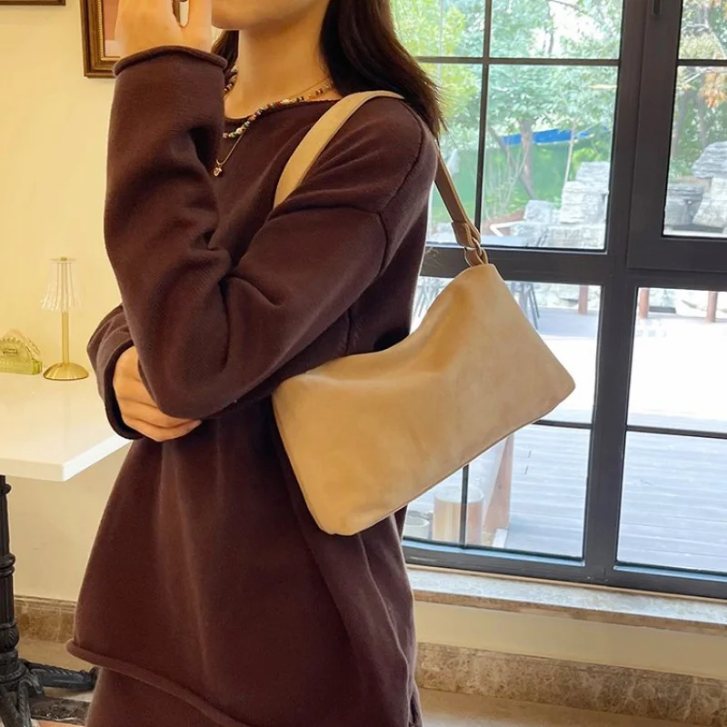 

Trendy-elegant 2025 New Ladies Luxury Brand Leather Shoulder Bag Famous Designer Vintage Popular Casual​