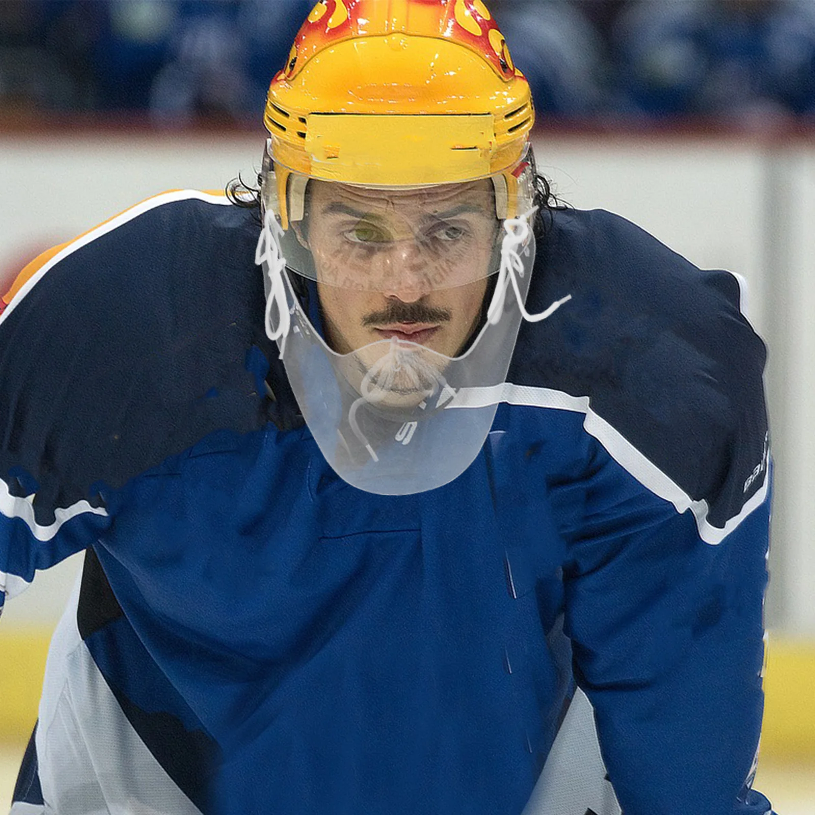 

1Pcs Hockey Protective Semicircle Neck Guard Hockey Goalie Protection Equipment Neck Guard