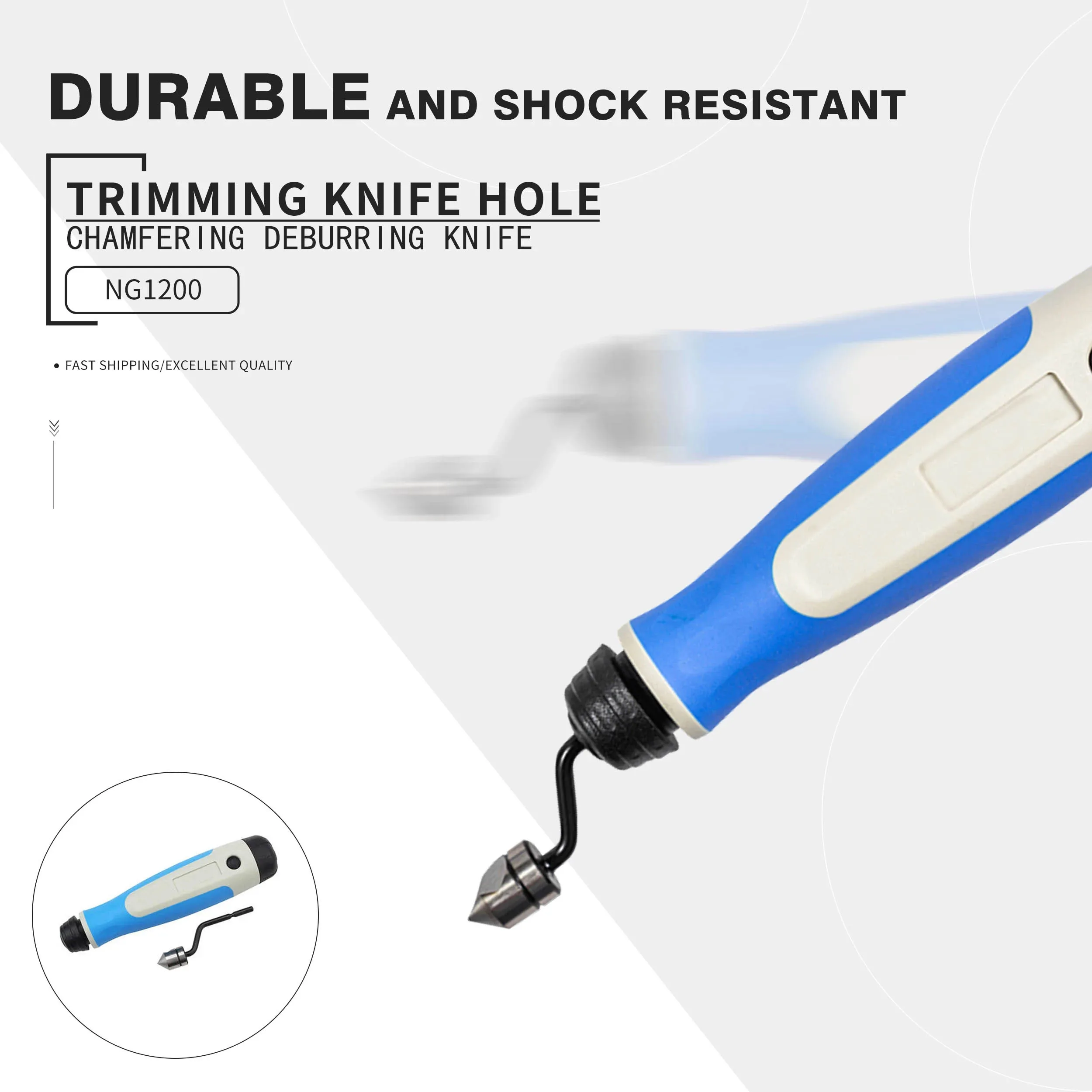 NOGA trimming knife hole chamfering burr knife NG1200 to remove hole burrs BC3201 BC6301 BC8301 BC1041 BC1651 Inner hole trimmer