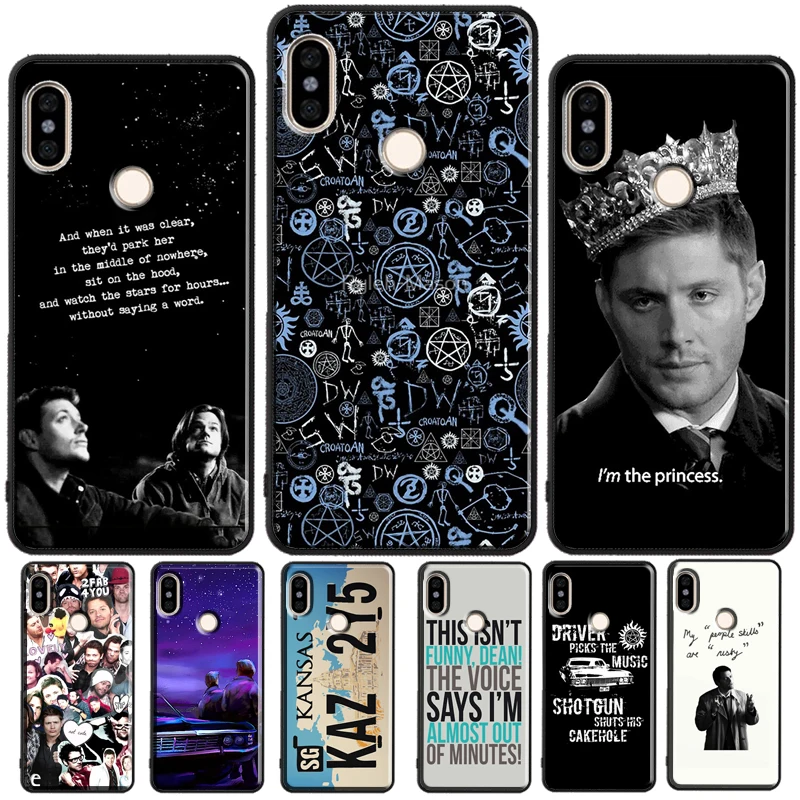 Supernatural Collage For Redmi Note 11 Pro Phone Case For Redmi Note 10 Pro 7 8 9 Pro 10S 9S Redmi 10 9A 9T 9C