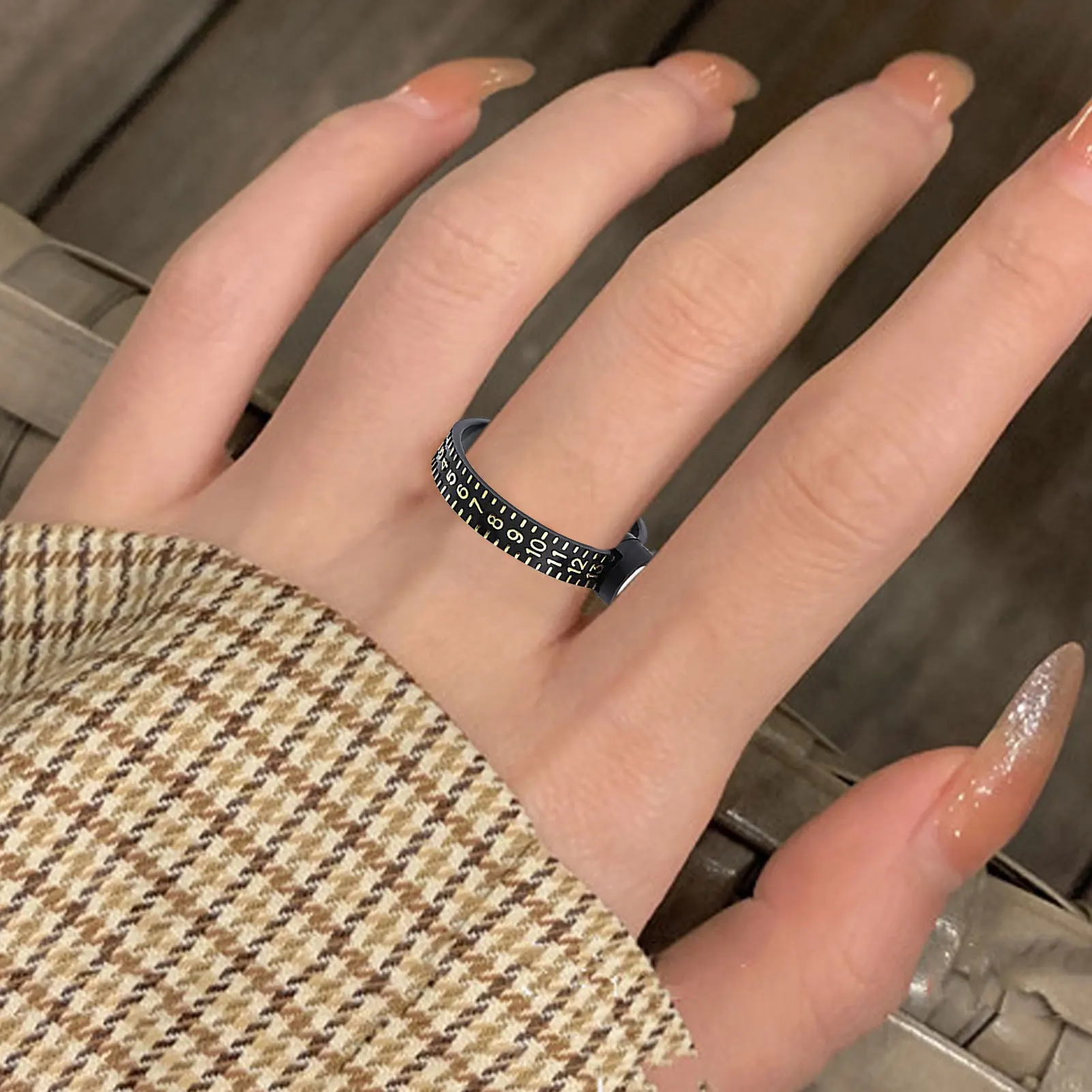 แหวน Sizer แหวน Sizer วัดเครื่องมือวัดขนาดแหวนขนาด1-17เครื่องประดับเครื่องมือ Sizers ด้วยขยายหน้าต่าง