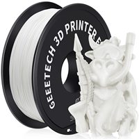 Geeetech  ABS 3D Filament 1.75mm 1KG plastic, 3D Printer Material, Tangle-Free, Non-Toxic, Vacuum Packaging White Blac Redk BLue