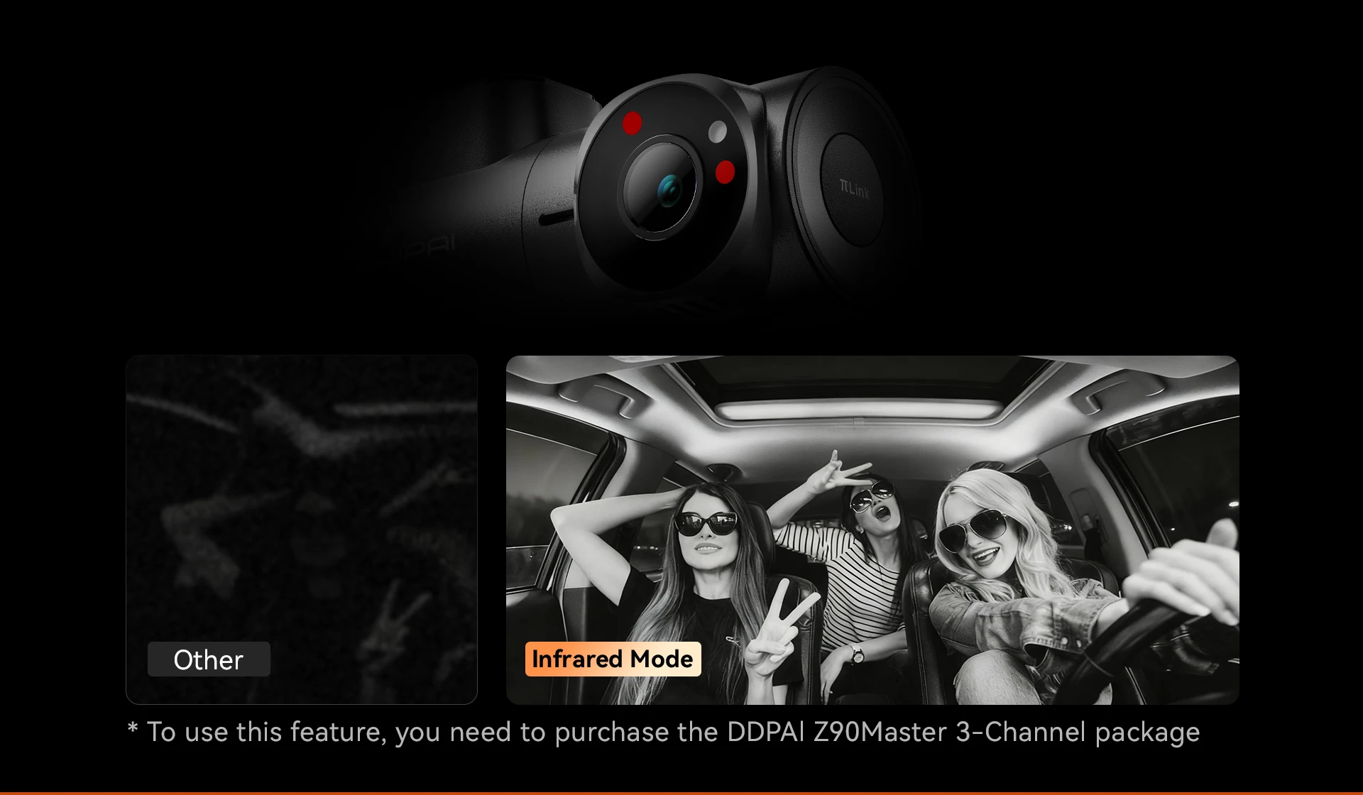 Neue DDPAI Z90Master 4K+4K Dual HDR Dashcam mit Sony STARVIS 2 IMX678 Front- und Rückkamera, 64G eMMC, ADAS, Parküberwachung und 5GHz WLAN – Detail 13