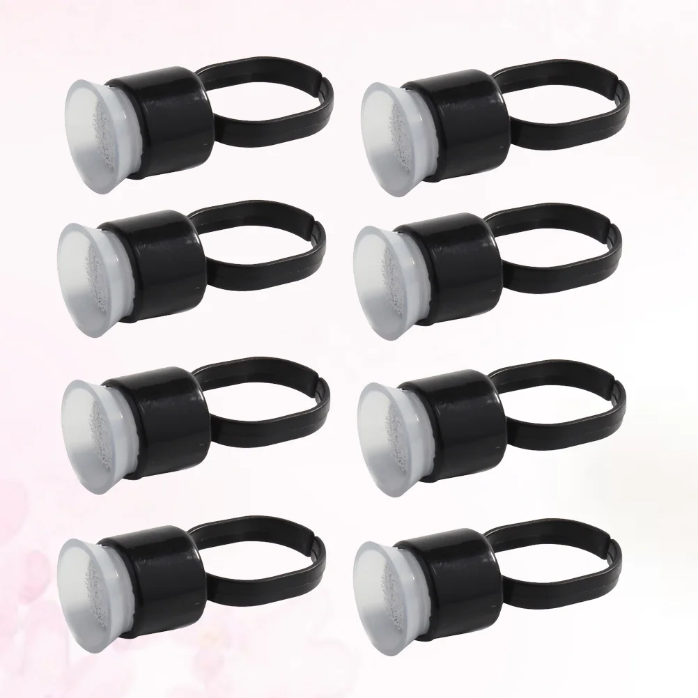 

50 шт., чашка для пигмента для татуировки, высококачественный многоразовый контейнер для чернил для наращивания ресниц, праймер для удаления геля