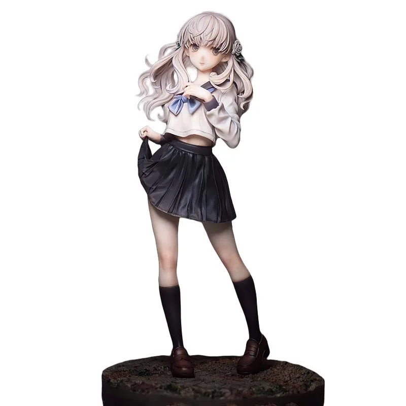 13 Sentinels Aegis Rim Setsuri Fuyuzaka Jk Uniform Anime Figuur Bishoujo Standbeeld Collectible Boxed Model Ornament Volwassen Speelgoed Gift