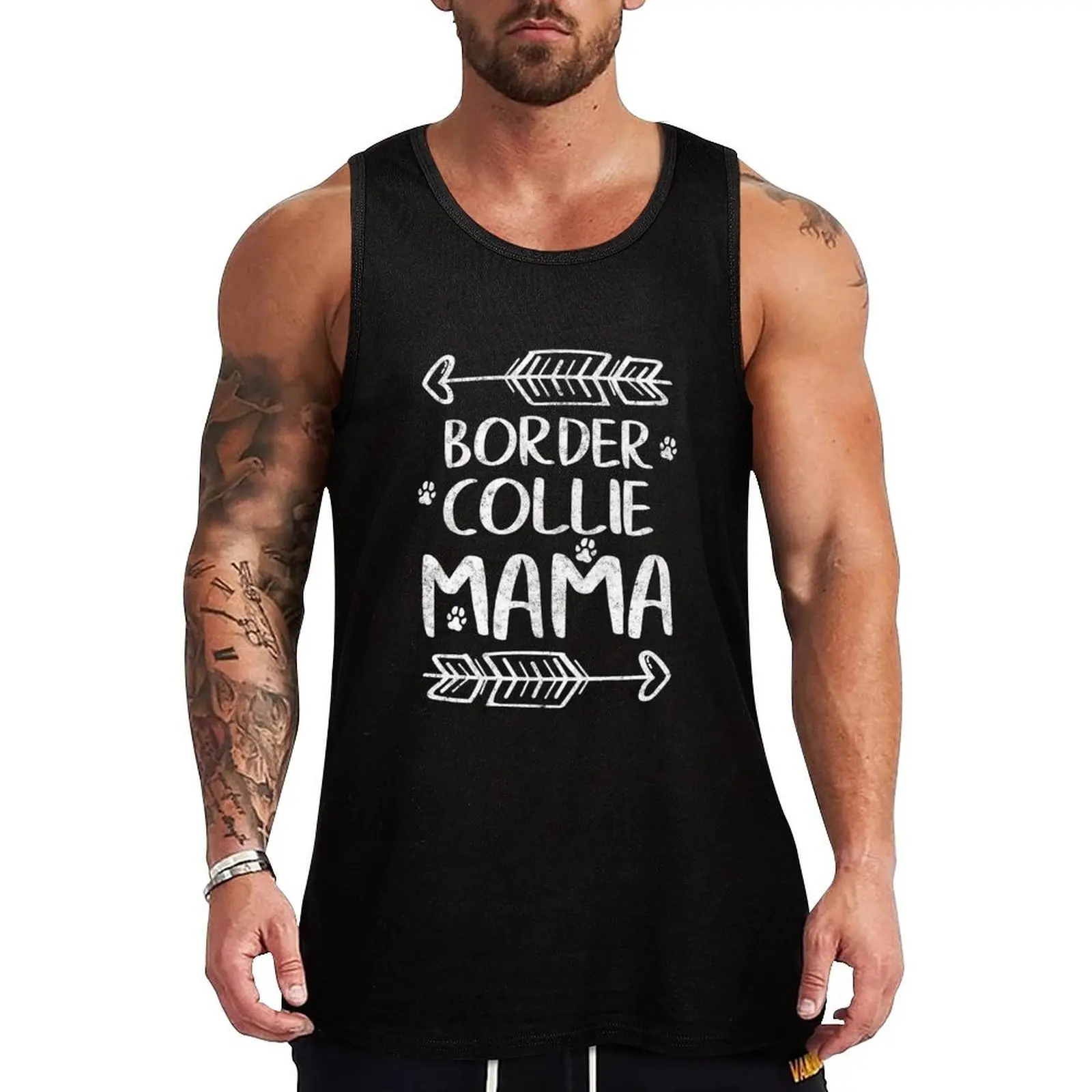 

Border Collie Mama Shirt Border Collie Mom Funny Dog Mom Tank Top Working vest sexy clothes men cool things