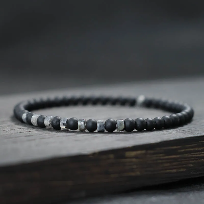 Moda męska bransoletka naturalne tygrysie oczy cesarz mały kamień 4mm bransoletka z koralików Homme akcesoria Bohemia biżuteria plażowa Pulsera