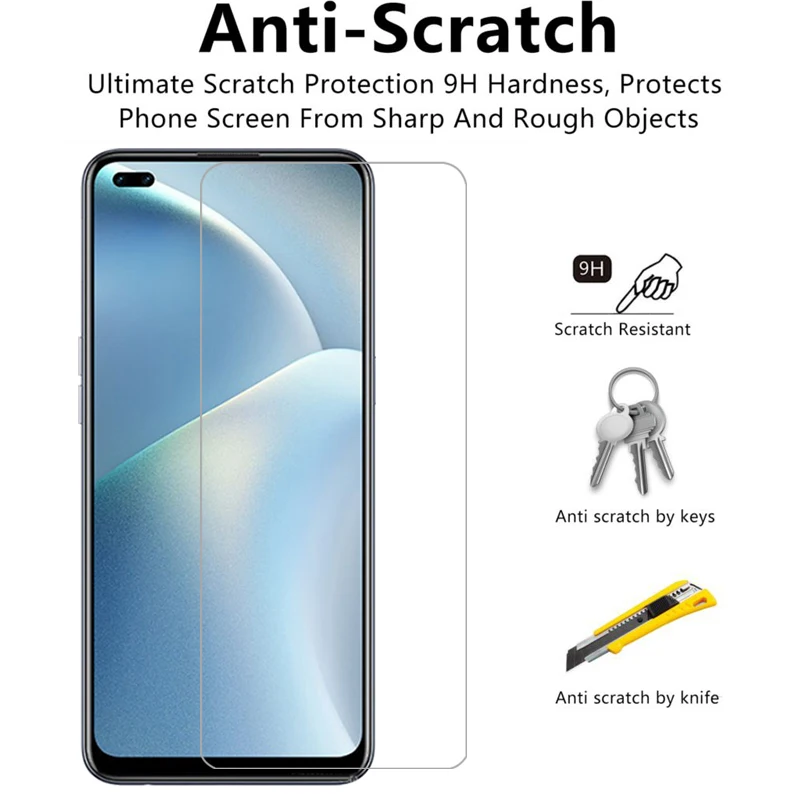 حافظة هاتف من الزجاج المقسى لهاتف oppo reno 4 lite على reno4 4 lite reno4 lite غطاء خلفي مضاء 360 opp oppo oppa opporeno 4g 5g