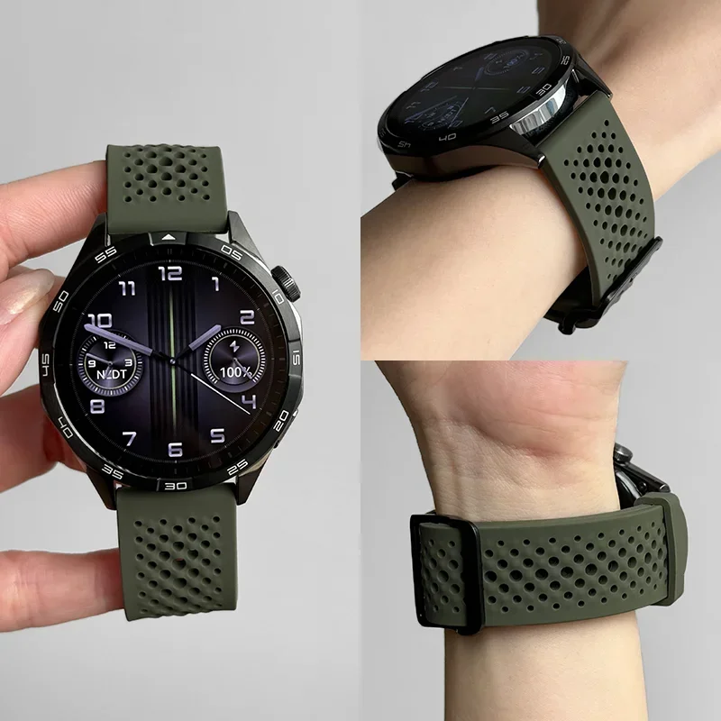 Silicone Band for Xiaomi watch S4/Samsung Gear S3 Frontier/Classic 22mm Official Strap bracelet xiaomi watch s1 Sport watchbands