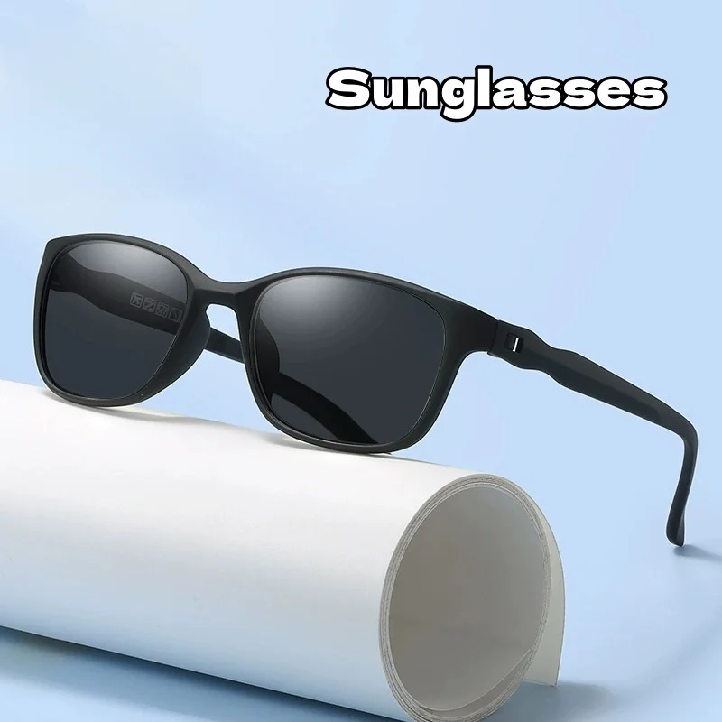 

2025 Trendy Large Frame Sunglasses European and American UV400 Retro Glasses Sunscreen Outdoor Sports Cycling Sunglasses