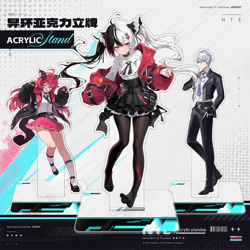 Figura de Anime Neverness To Everness, Hotori Lacrimosa Zero, Figuras de Juguete, Muñeca de Acrílico para Cosplay, Modelo de Acción, Muñeca de Colección