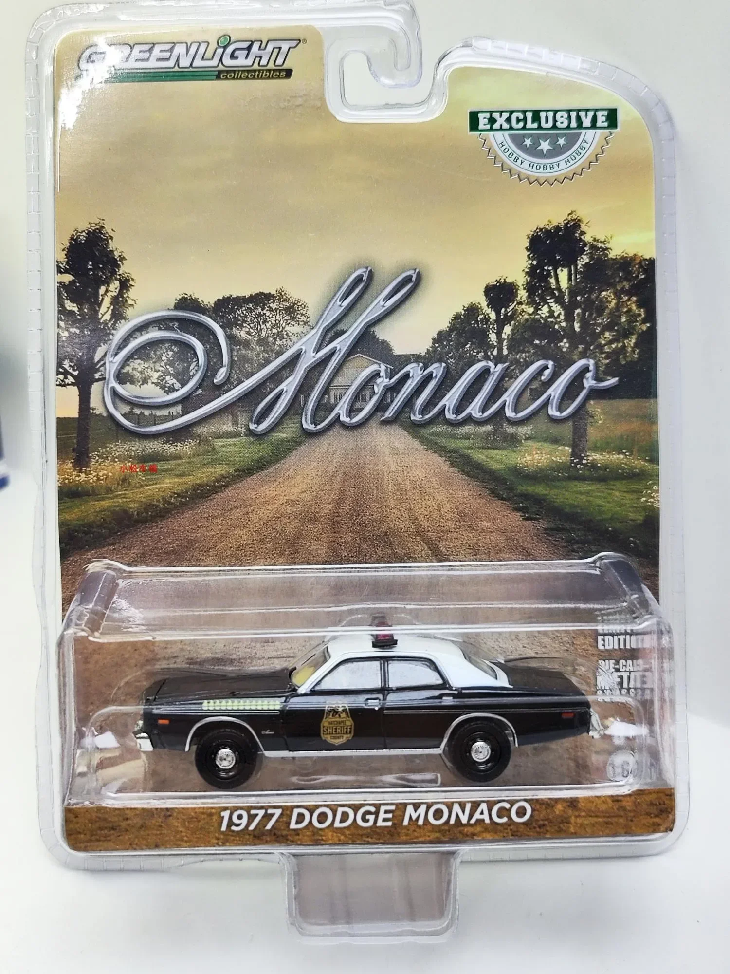 

1: 64 1977 Dodge Monaco Police Car, литая под давлением модель автомобиля из металлического сплава, игрушки для коллекции подарков