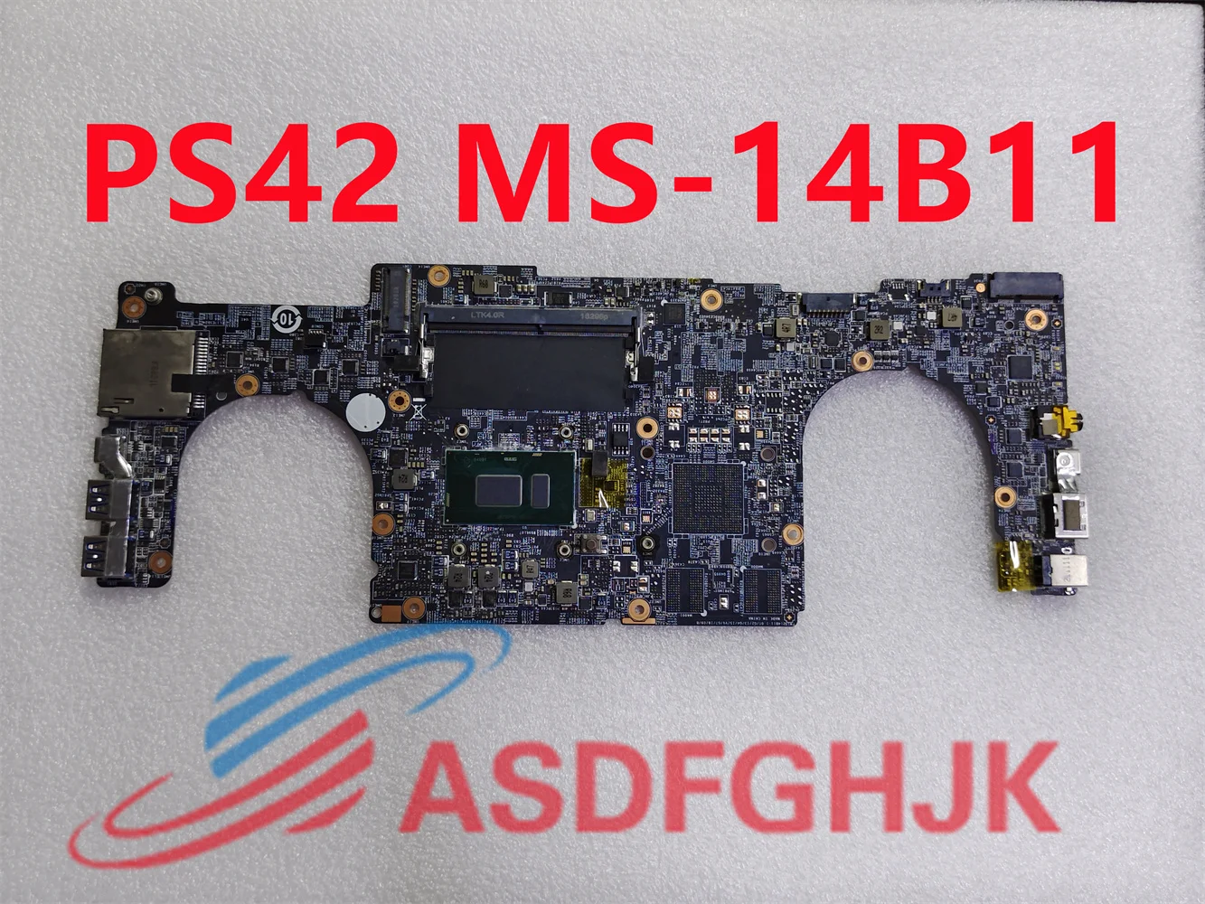 

For MSI PS42 MS-14B1 MS-14B11 Laptop Motherboard SR3LA (Intel Core i5 Mobile i5-8250U) 8th Gen UMA DDR4