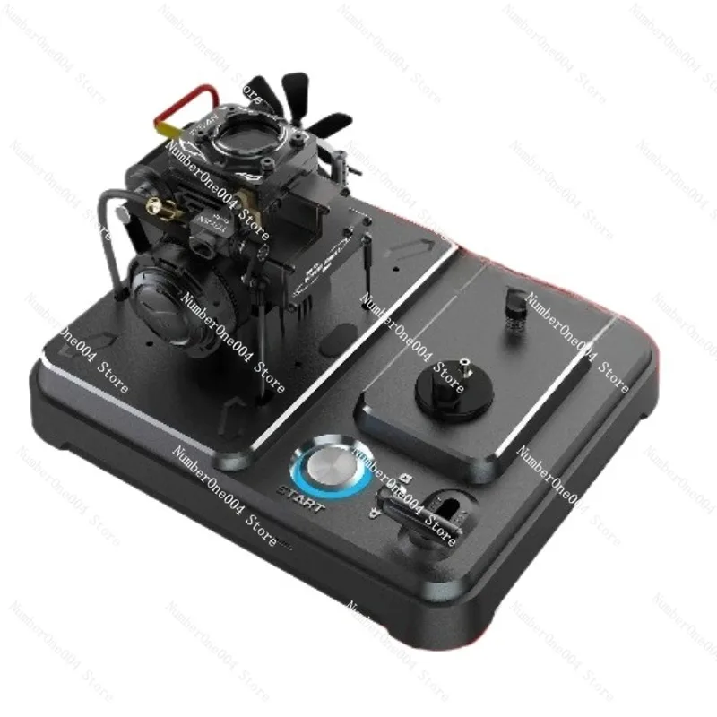 

FS-S100AT1D-XP High-speed Miniature Single-cylinder Start Transparent Cylinder Four-stroke Internal Combustion Engine