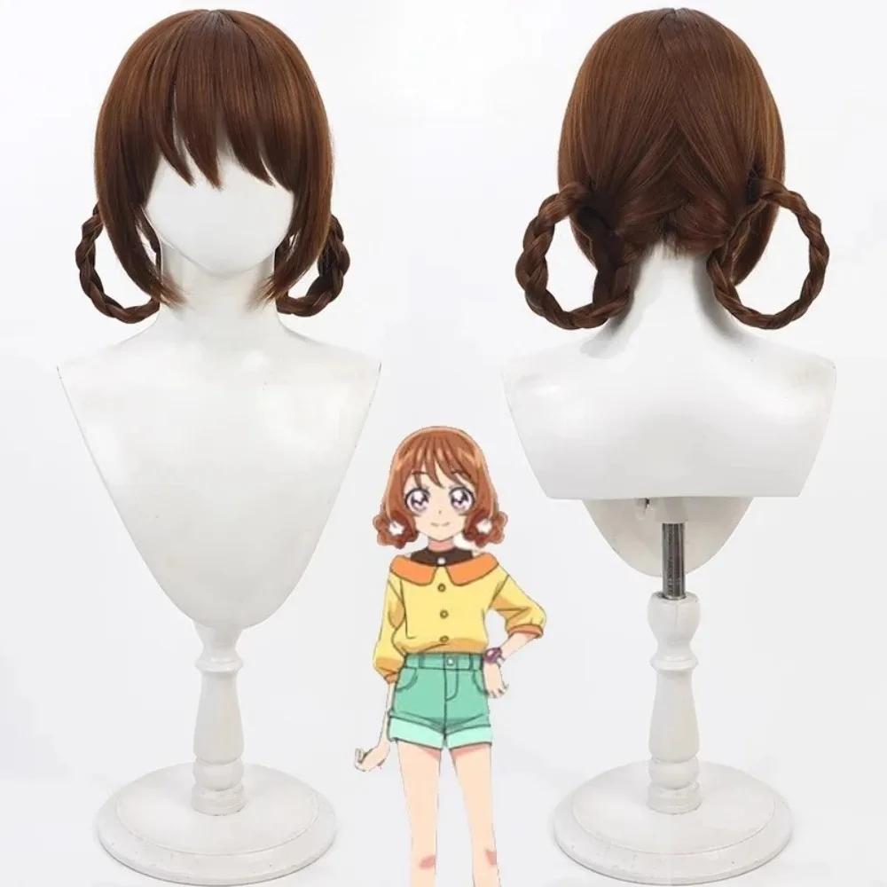 

Парик для косплея Pretty Cure Хуа Манлан, в стиле косичек, для аниме, реалити-шоу, ролевых игр, используется для аниме-вечеринок и танцев