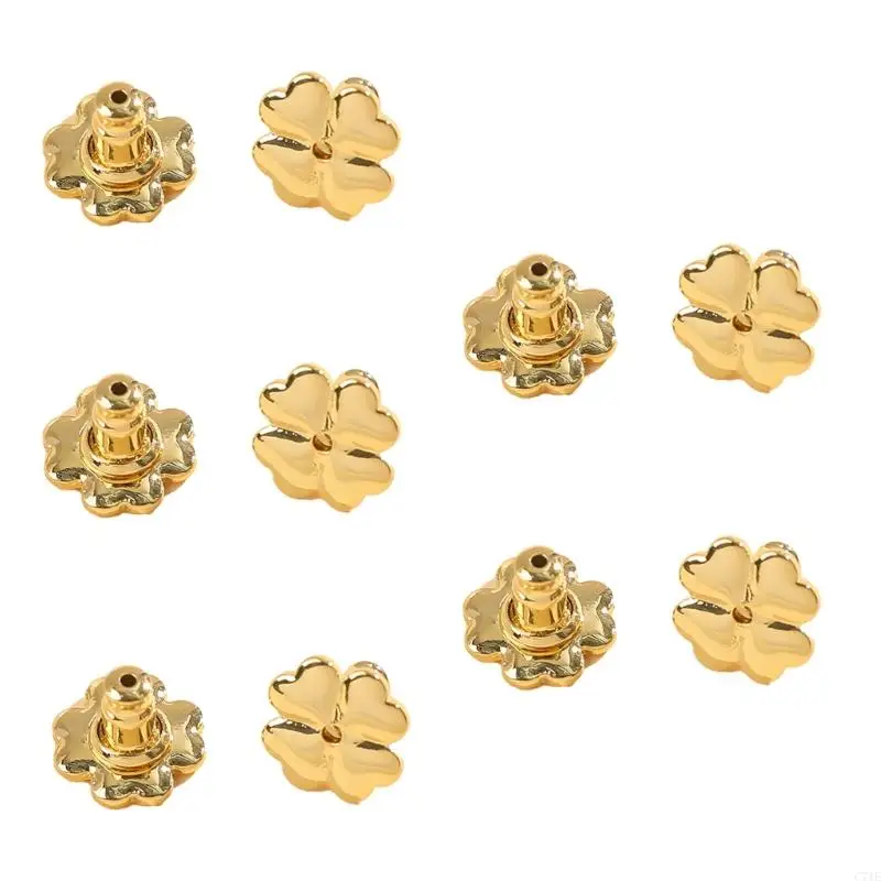 Clovers Shaped Silicone Ear Stoppers Secure Fit Allergy resistant Nonslip Design for Daily Use and Sports Activities