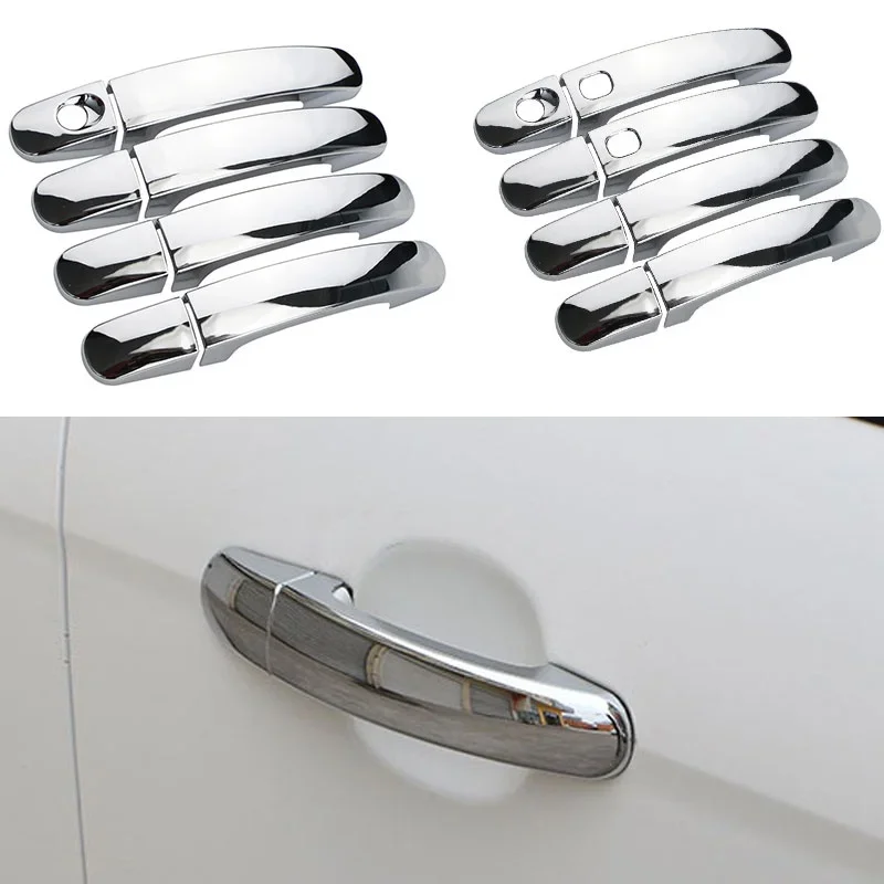 

ABS Chrome Car Exterior Door Handle Cover Trim Sticker for Ford Focus 2 MK2 2005-2011 for Focus 3 4 MK3 2012 - 2017 Accessories