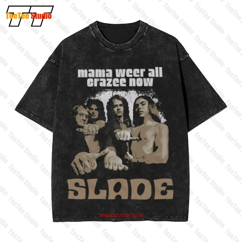 Slade Mama We’Re All Crazee Now Vintage Oversized T-Shirt CKTU