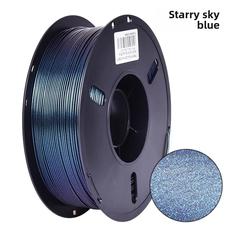 PLA Starry Sky Flash Point Consumables Chameleon 3D Printing Aesthetic Consumables Colorful