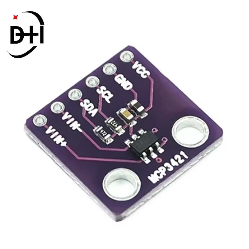 MCP3421 I2C SOT23-6 delta-sigma ADC Evaluation Module Board For PICkit Serial Analyzer Module