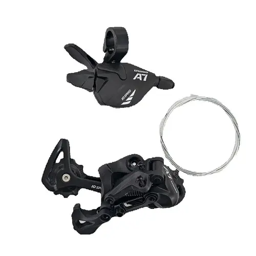 Imagen 2 del producto Nueva palanca de cambios de bicicleta LTWOO A7 10S, desviador trasero de 10 velocidades para bicicleta plegable MTB 50T/34T/40T Compatible con DEORE X7 X9 A7