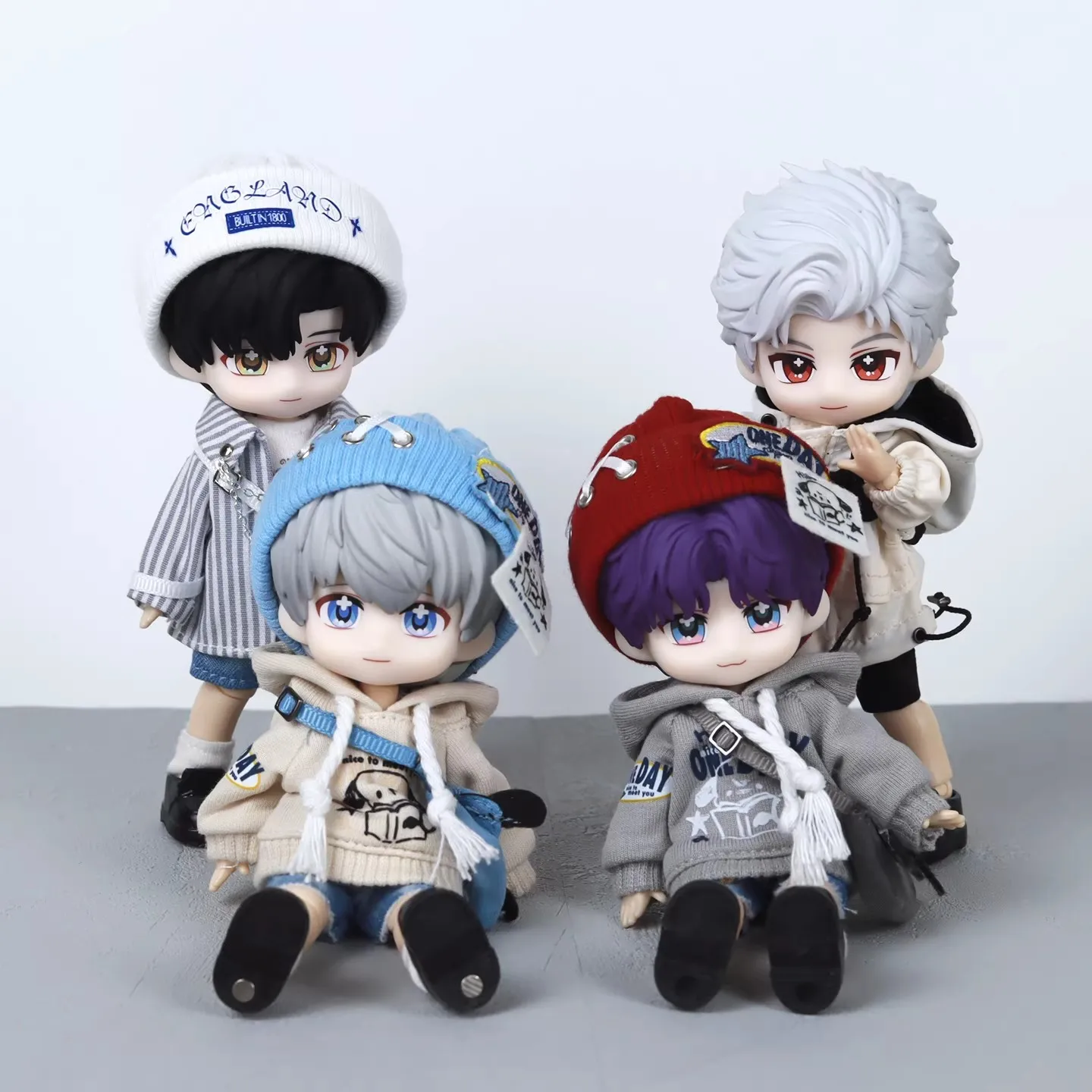 

Love and Deepspace Caleb Rafayel Zayne Xavier Cosplay Anime Cute With Cartoon Figures Anime Model ornament Cosplay Xmas Gift