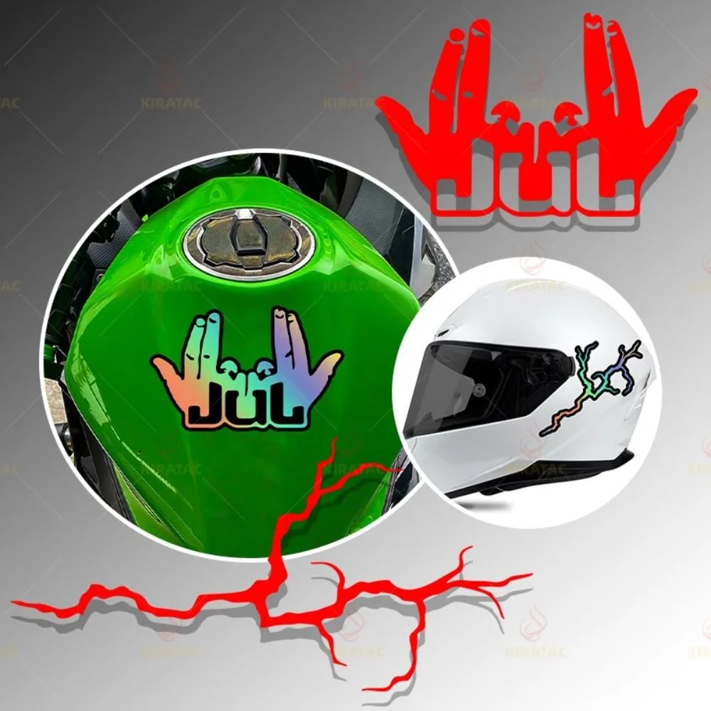 Lightning, motorcycle sticker car sticker, waterproof, suitable for fairings, helmets, fuel tanks, fenders, side panels,