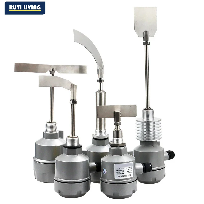 Paddle level meter switch material level control sensor high temperature explosion-proof tuning fork liquid level cement silo