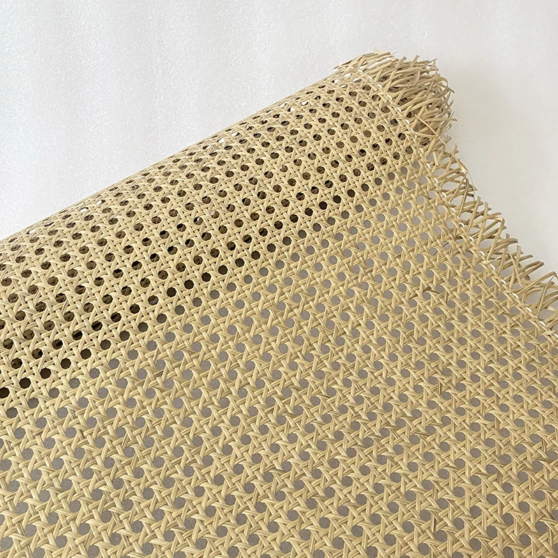 Multi Size New Colors Indonesian Plastic Rattan Cane Chair Table Furniture Repair Material Webbing Roll Wicker Sheet Exclusive