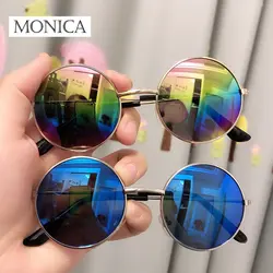 2024 Vintage Kids Sunglasses Boys Girls Children Goggles Retro Anti-UV400 Sunglasses Round Cloud Eyewear for 2-10 Years Old New