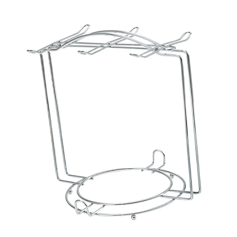 Support tasse peu encombrant, élégant organisateur tasses à café d'assiettes, égouttoir en fer pour cuisine salle à
