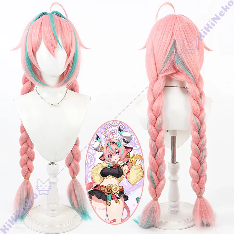 Game Genshin Impact Varesa Cosplay Pruik Varesa: Powerhouse Lange Pruik Voor Comicon Hallowmas Party Volwassen Vrouwen Mannen