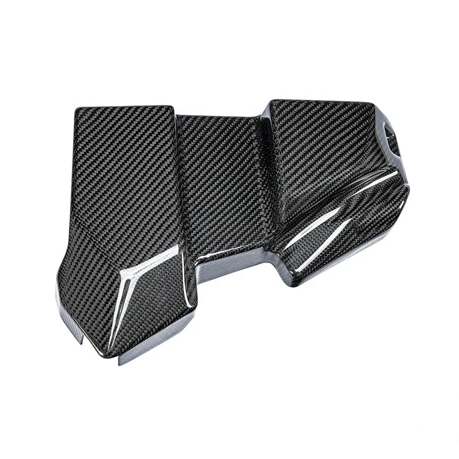 

Echte vervanging Droge G80 M3 G82 M4 koolstofvezel batterijdeksel Motor Nacelle ECU-deksel