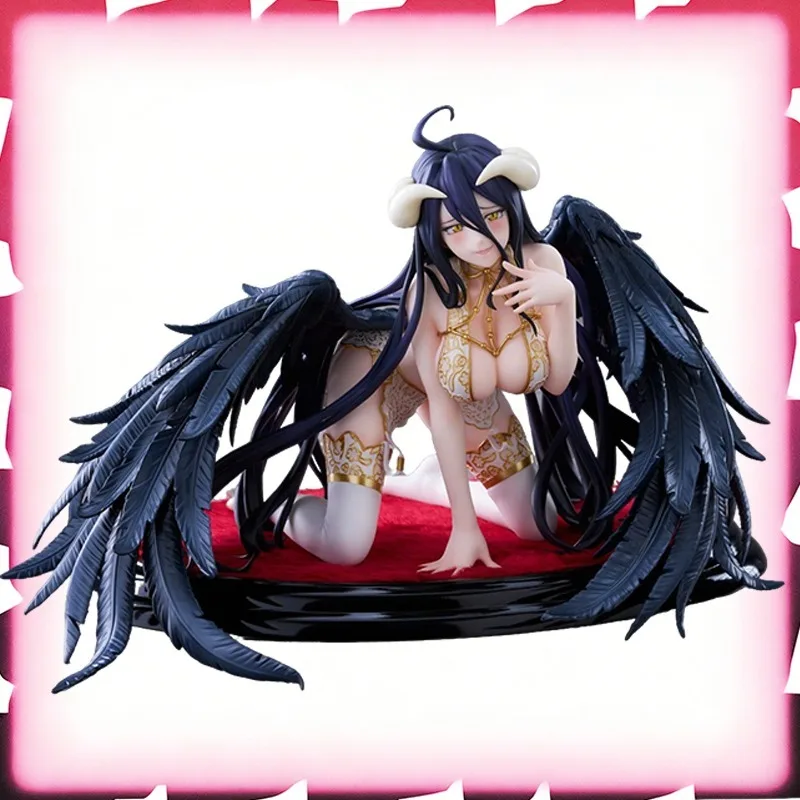

100% Authentic Claynel in Stock OVERLORD Albedo 1/7 Lingerie Ver. PVC 15.4CM Prize Figure Collectible Model Doll Decoration Gift