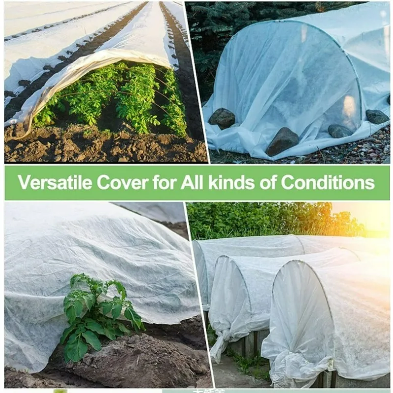 Outdoor Winter Plant Frost Cover Blanket Garden Fabric Freeze Protection Sheet Floating Row Cover for Vegetables Flowers Plants