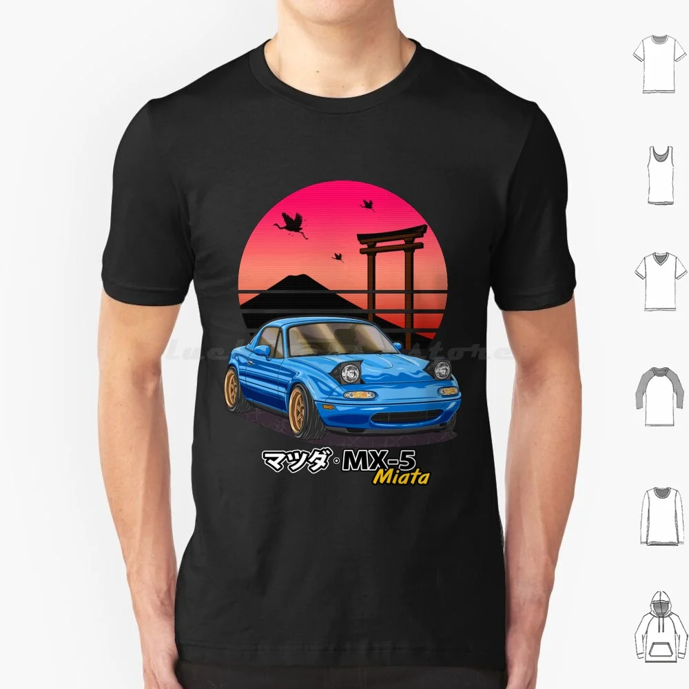 Jdm Blue Mx5 Miata T Shirt Men Women Kids 6Xl Car Cars Automobile Automotive Vehicle Guyvit Navin Guyvit Mazda Blue Car Mx5