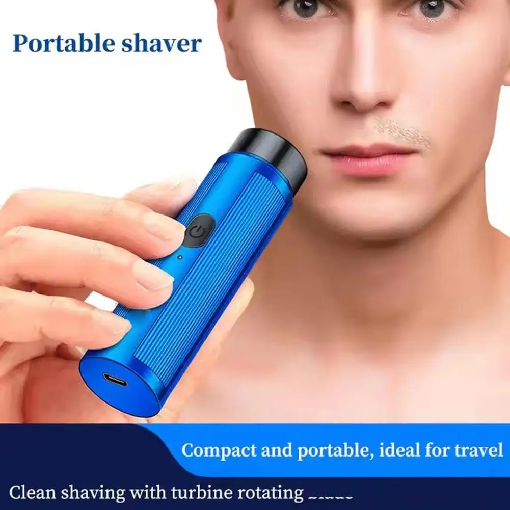 1PCS Electric Shaver For Men Portable Electric Razor Beard Knife USB Charging Men's Shavers Face Body Razor Shaving Machine