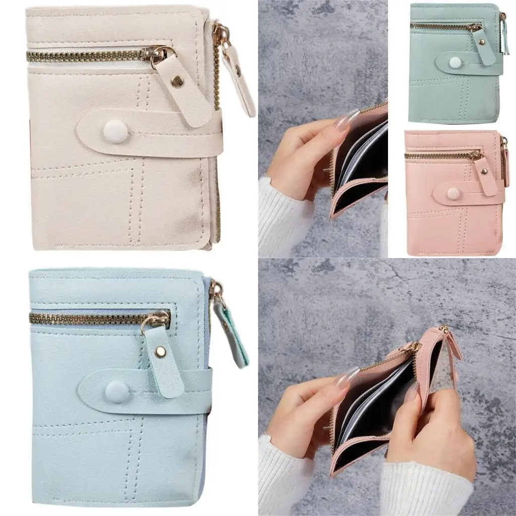

X90D Bifold Clutch Purse,Minimalist Credit Card Holder,Women's Casual Wallets Fashion Purses Coin Cash Cards Purses