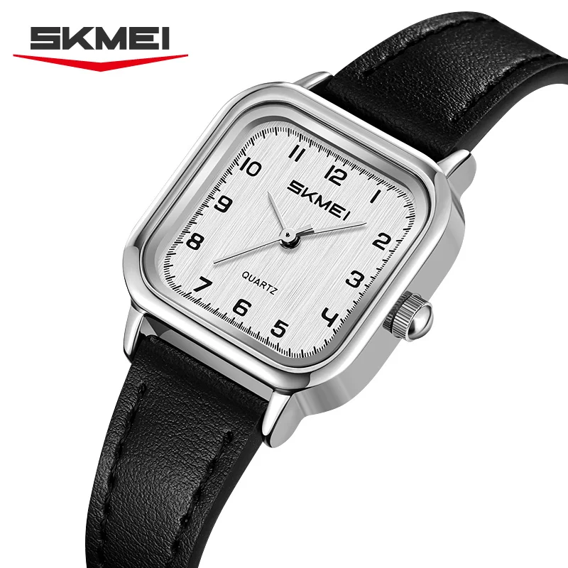 

SKMEI 2579 New Square Lightweight Business Women's Quartz Watch Waterproof Date Fashion Belt Light Luxury Watch relojes de mujer