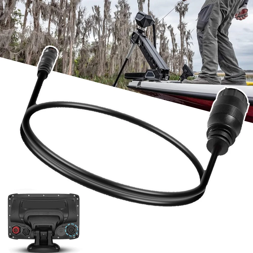 

8M4004174 Sonar Adapter Cable Replacement for Lowrance HDS Carbon/Live, Elite Ti, Ti2, FS 9-Pin Xsonic Transducer Port