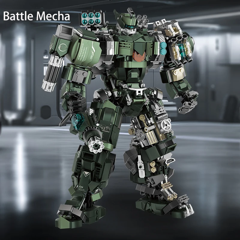 Technic Large Mecha Warrior Building Blocks Set Battle Robots Action Figure Model kits Adult Kids Assembled Toys Gifts For Boys
