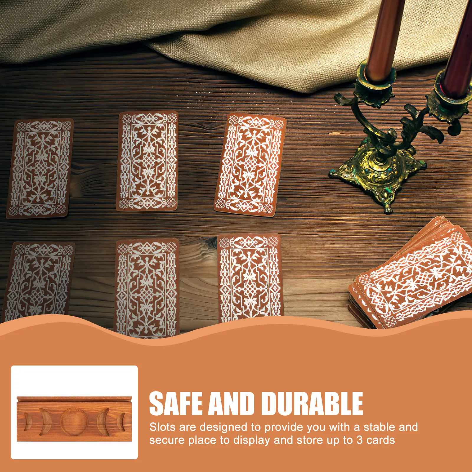 support-en-bois-pour-cartes-de-tarot-avec-gravures-des-phases-lunaires-presentoir-a-3-fentes-pour-cartes-et-cristaux-accessoire-decoratif-pour-autel-de-tarot